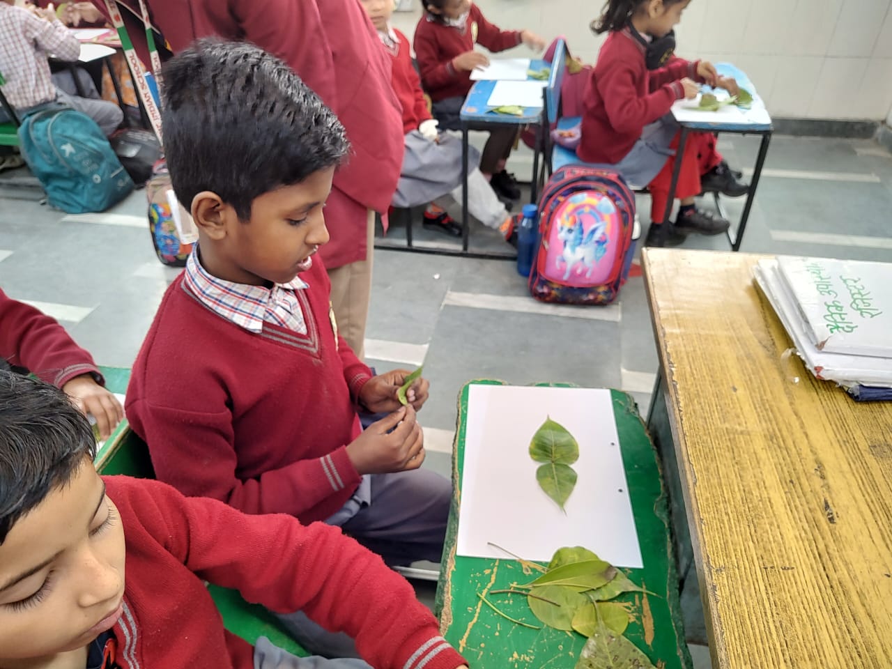 Citizenship Programme initiates an art workshop for Nature Conservation at nearby MCD school